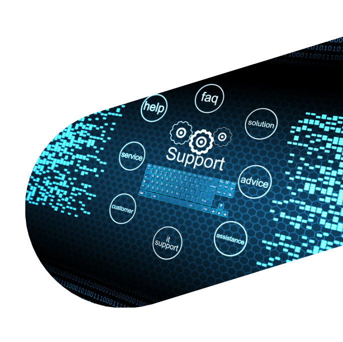 Support for banner