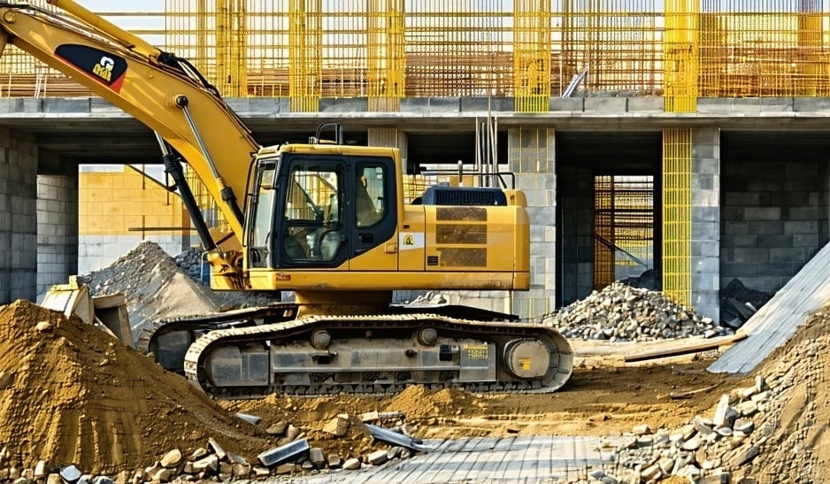 The image is of a construction site-1 The image is of a construction site-1