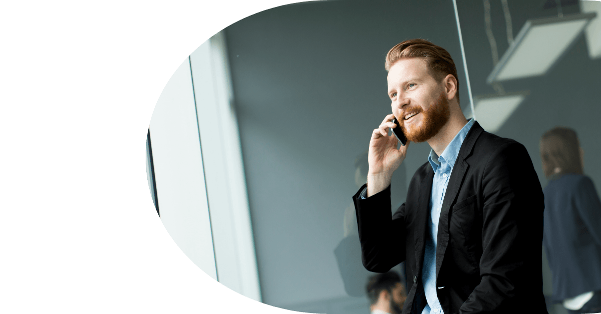 business man with a phone-1